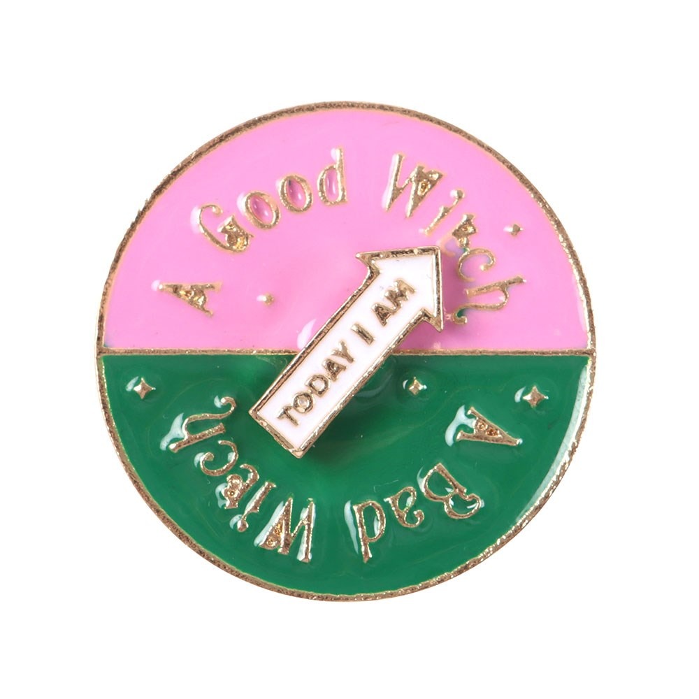 Something Different - Which Witch Are You Spinning Pin - Multicolours